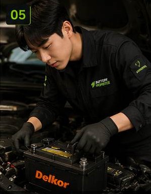 밧데리몬스터 자동차 배터리 교체 단계